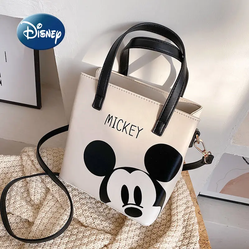 Disney Mickey New Women's Bag Luxury Brand Women's One-shoulder Messenger  Bag Cartoon Fashion High Quality Fashion Handbag - AliExpress