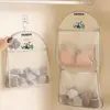Multi-layer Storage Mesh Bag Save Space Wardrobe Hanging Socks Storage Bags Large Capacity Multi-function Dormitory Storage Tool 3