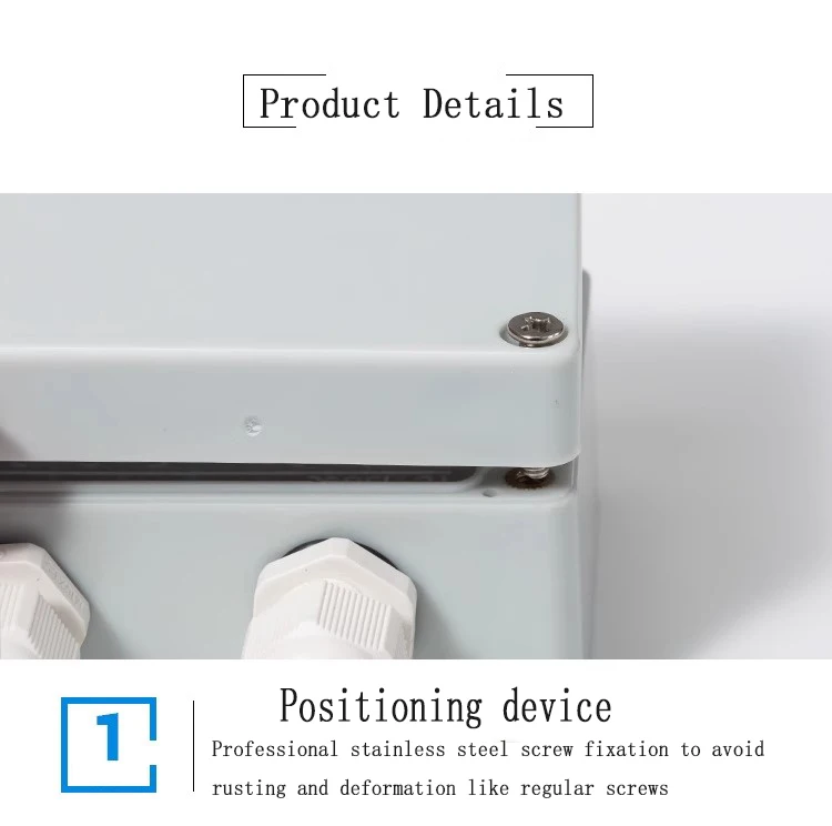 de Alimentação com Terminal, Exterior, Impermeável, Rosqueando Cabo, Distribuição, Selagem