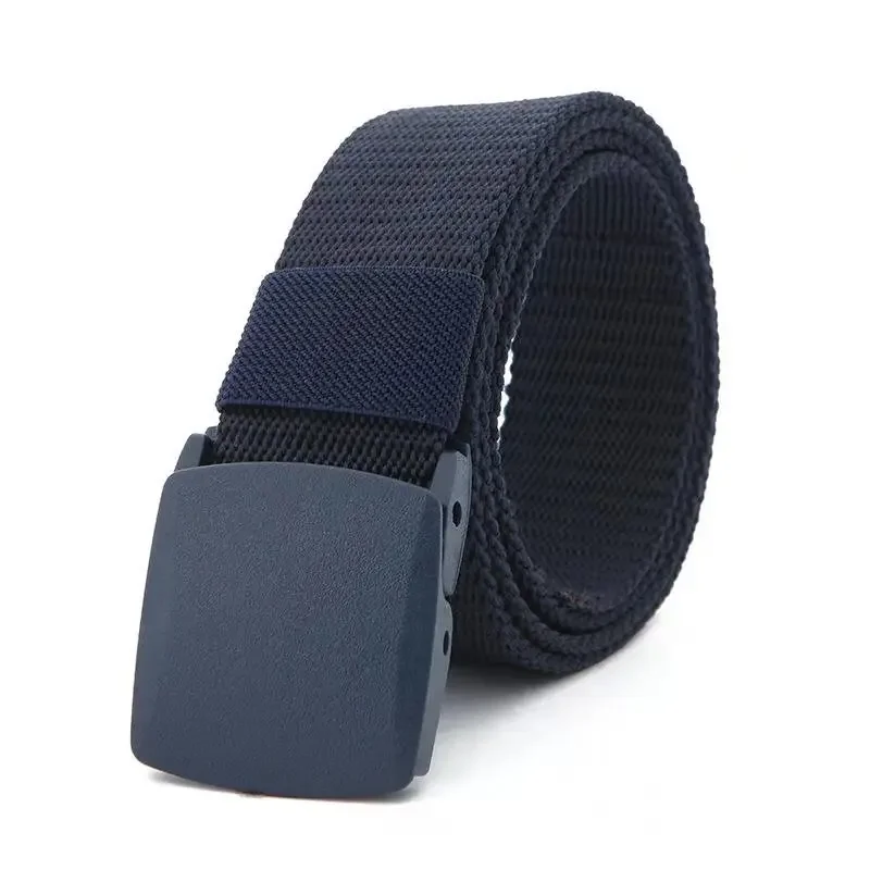 Tactical Belt Nylon Plastic Buckle Men Women