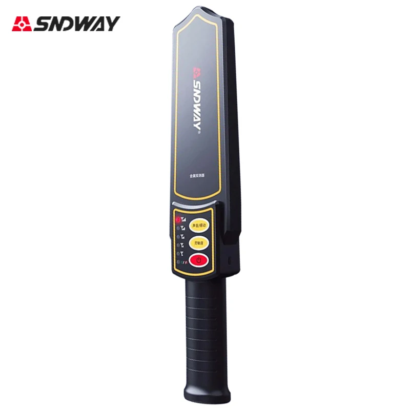 

Sndway Portable Metal Detector Security Inspection Scanner High Sensitivity Metal Detctor Wand For Airport School Security Check