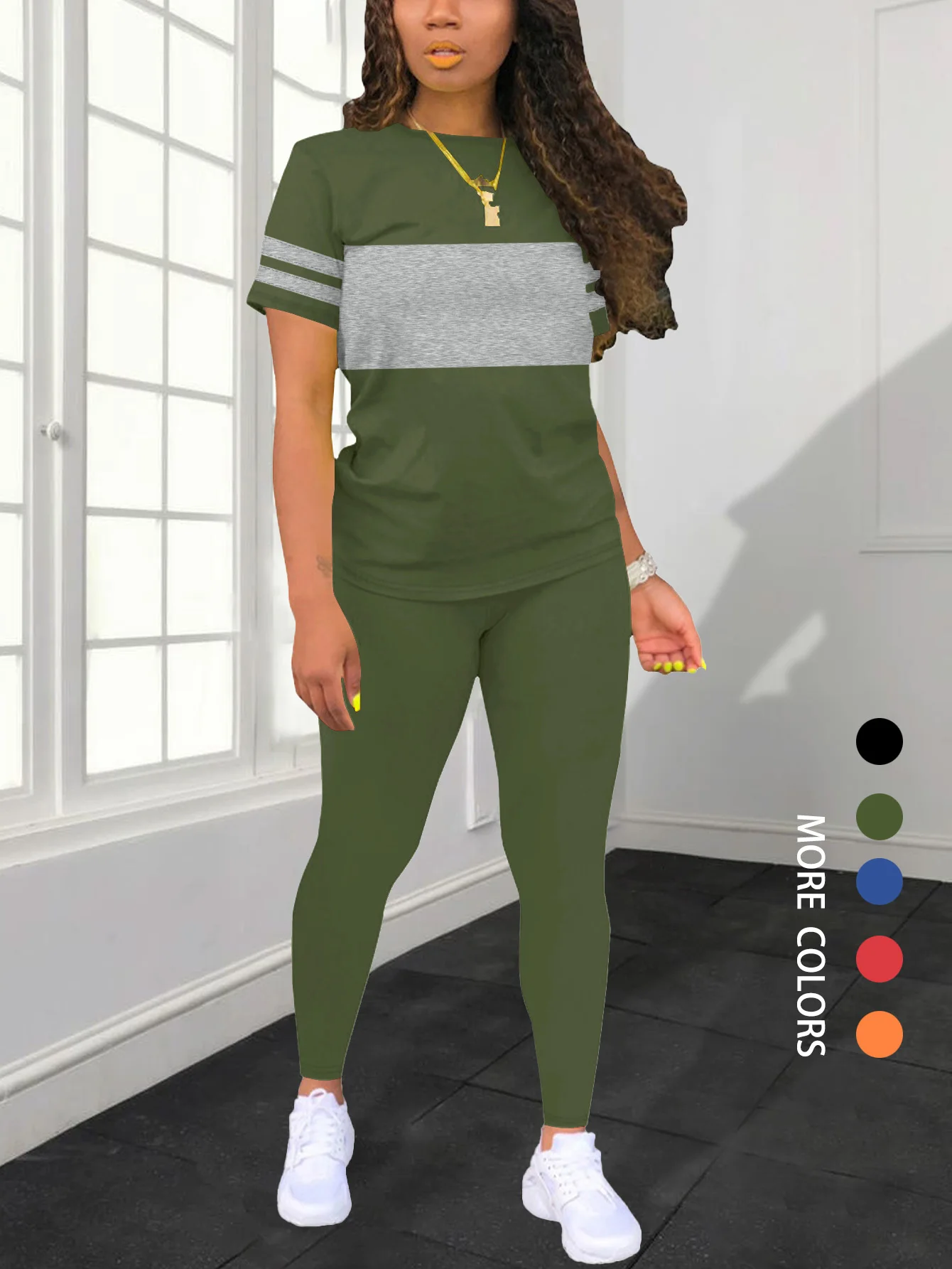 Ensemble décontracté d'été pour femmes, Ensemble confortable à la mode, vêtements pour dames