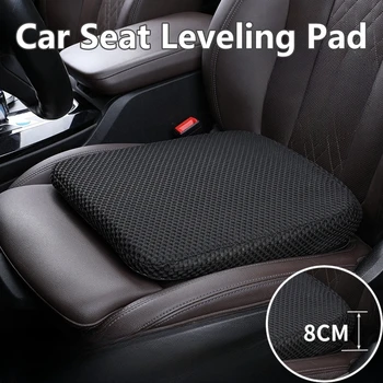 Car Booster Seat Cushion Heightening Height Boost Mat Breathable Portable Car Wedge Seat Pad Fatigue Relief Suitable For Cars