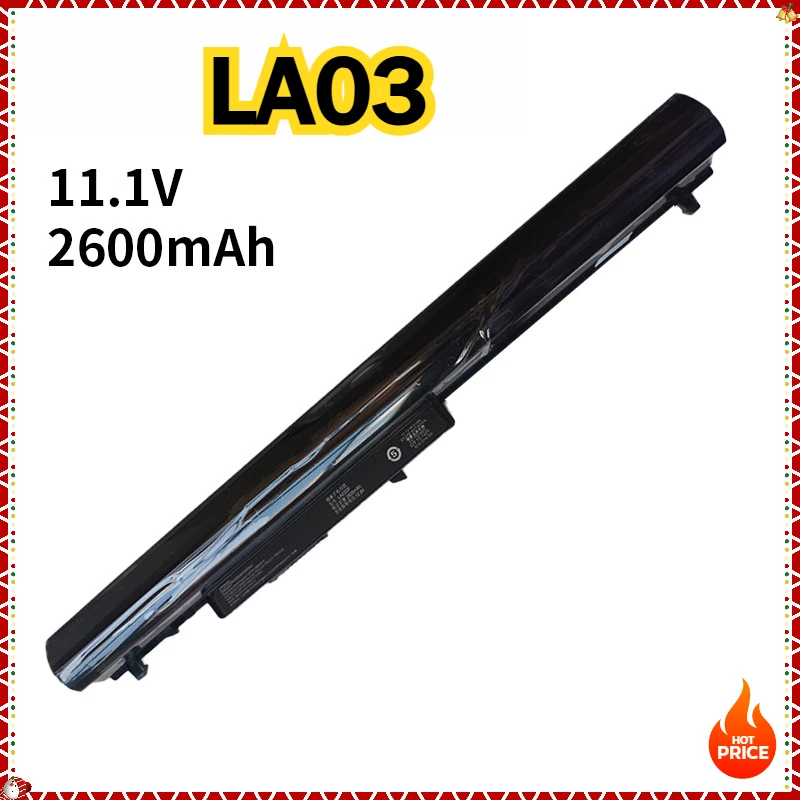 LA03 LA04 Laptop Battery for HP 248 340 345 350 G1 G2 TPN-Q129 130 131 132 HSTNN-Y5BV HSTNN-YB5M HSTNN-UB5N 11.1V/14.8V 2600mah