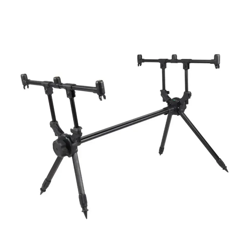 Stock 3 Rod Holder Fishing Aluminum Alloy Folding Carp Fishing Portable Rod Holder