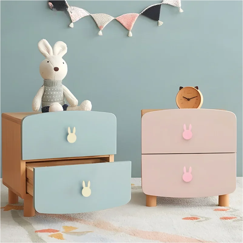 Love Rabbit Cartoon Children's Room Cabinet Door Handle Kitchen Cabinet Shoe Wardrobe Door Furniture Handles