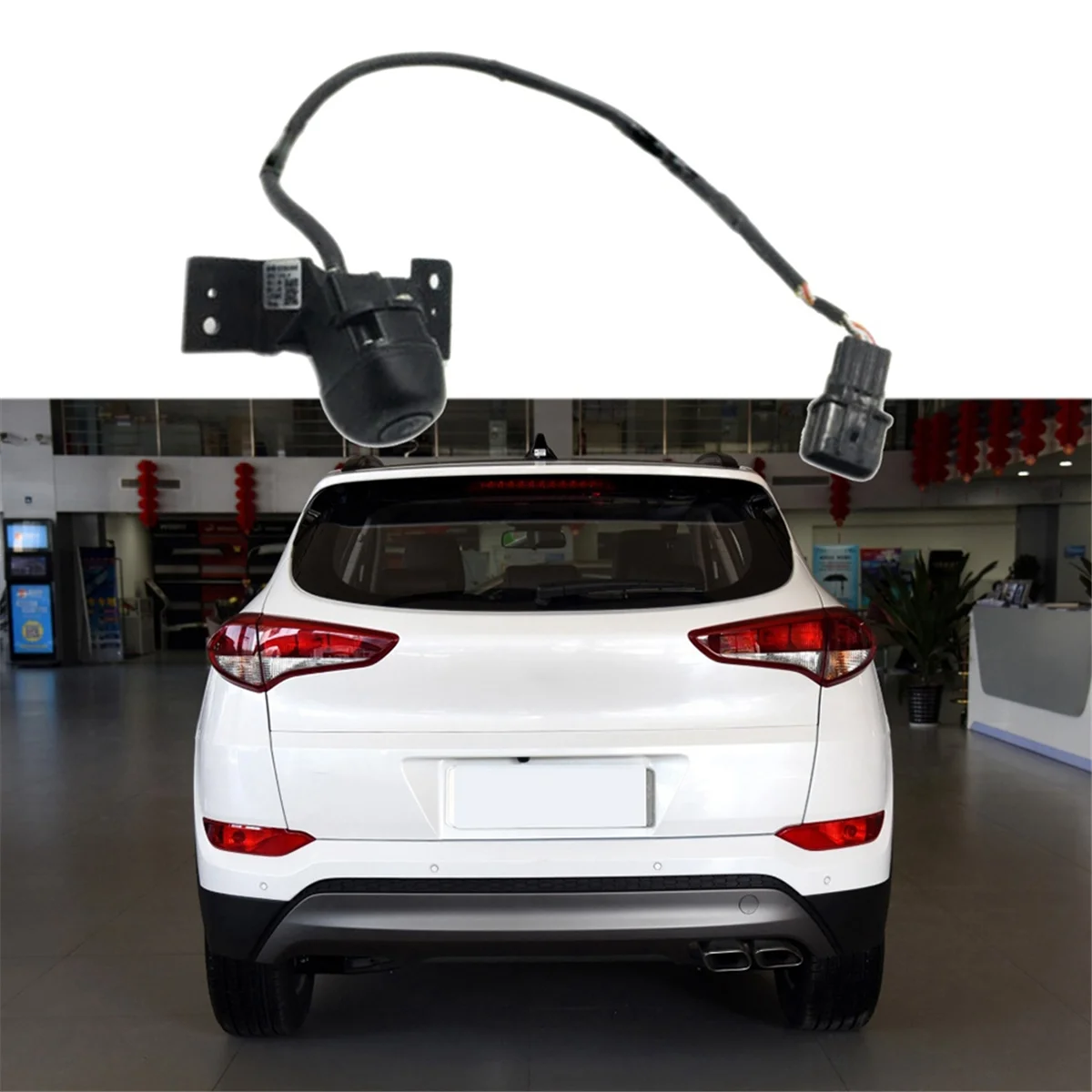 Car Rear View Camera Assy 95760-D3101 95760-D3100 for Hyundai Tucson 3 2015- Park Assist Backup Camera 95760 D3100