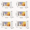 Plastic Nordic Kitchen Cabinets for Home Floor Multifunction Foldable Storage Cabinet Living Room Multi-layer Storage Box H 6