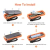 Qwiizlab NVMe & SATA Dual Protocol SSD Enclosure M.2 to USB 3.2 Gen2 Adapter 10Gbps Rugged Zinc Alloy Waterproof IP66 6