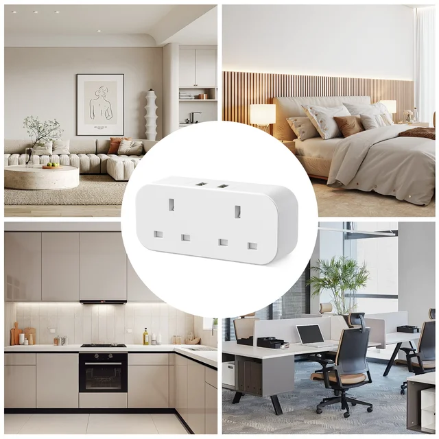 Adattatore Da Viaggio,KOREY Adattatore Presa Spina Universale Con 2 USB Adattatore All-in-one - Foto 8