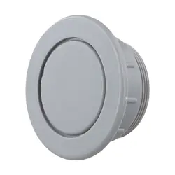 Outdoor Patio Umbrella Hole Cover Set - 2 - Inch Sunshade Accessory (Gray)
