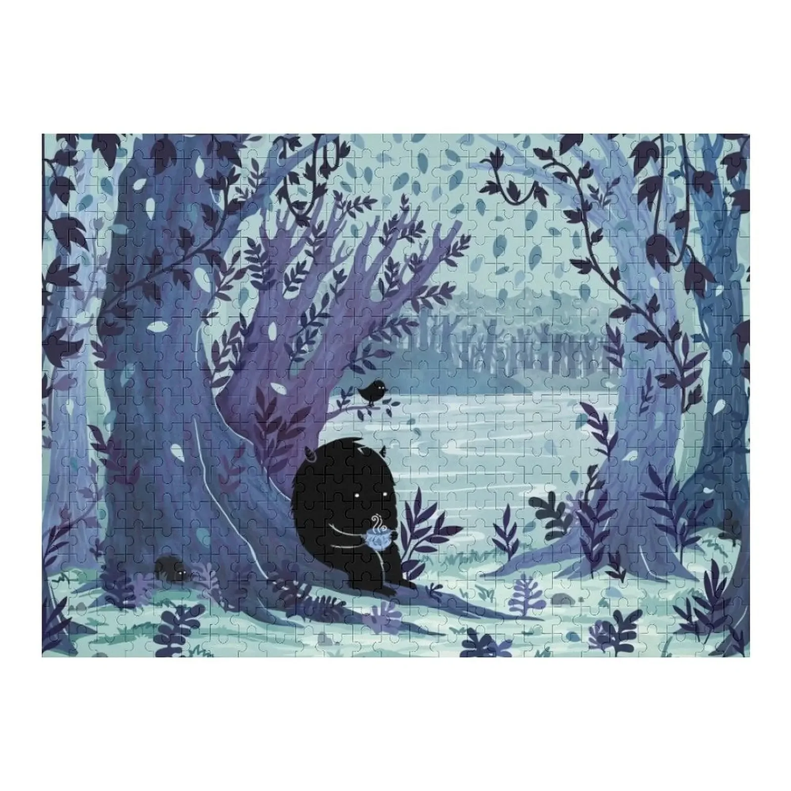 A Quiet Spot of Tea Jigsaw Puzzle Woodens For Adults Adult Wooden Personalized Name Puzzle