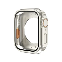 Ultra Durable Tempered Glass Cover for Apple Watch - Premium Protective Accessories (Starlight)