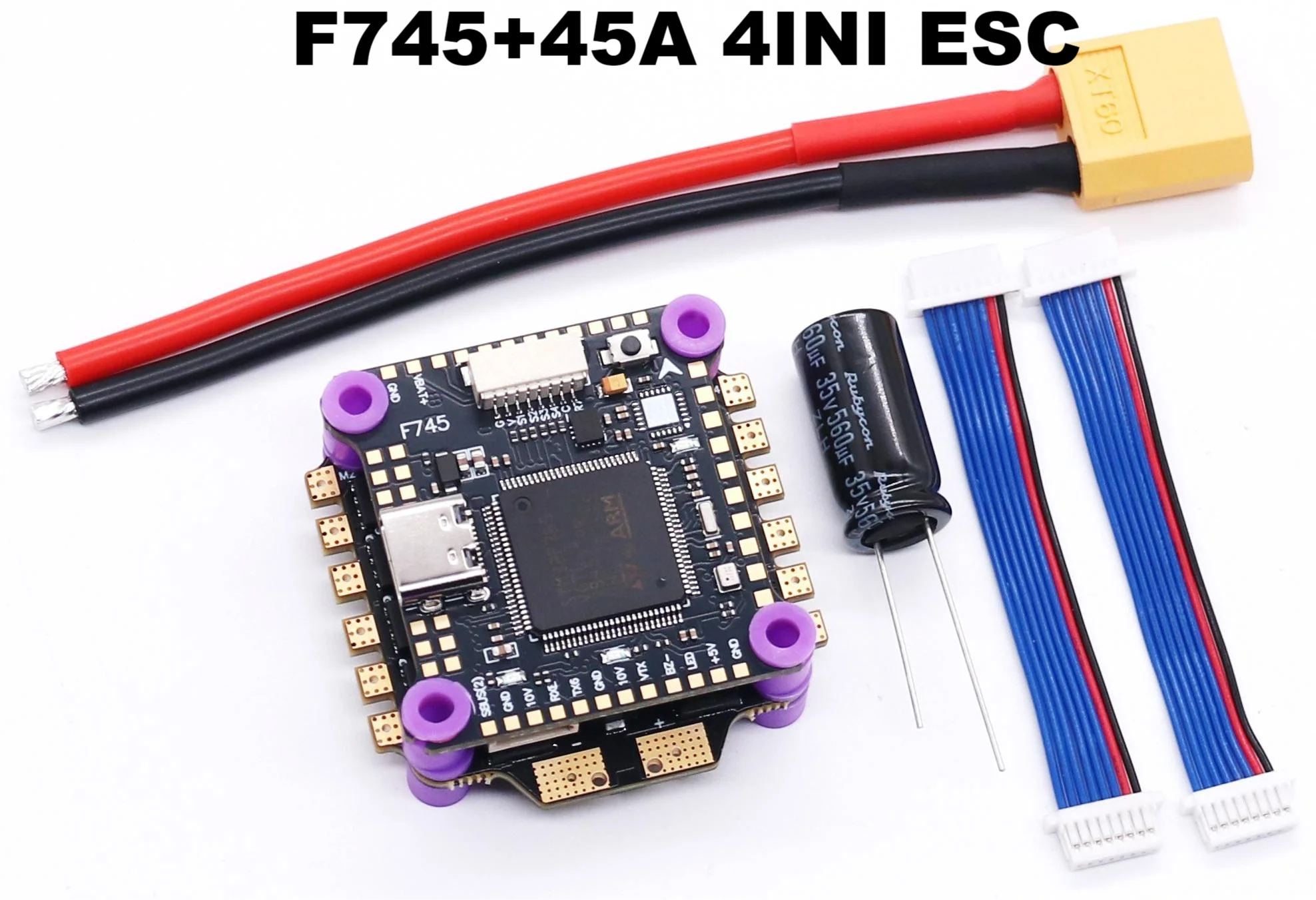 ESC F745 45A/60A pour Drone FPV - Lot de 6 Couleurs