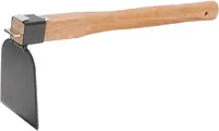 Handle Farming Hoe Garden Iron Convenient Lightweight Hand Head Digging Wooden Gardening Weeding Tool Flower  Agricultural Soil  2