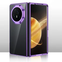Luxury Electroplated PC Transparent Phone Case - Shockproof Protective Cover - Magic VS3 (PURPLE)