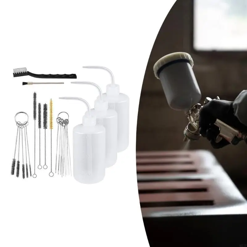 M5TF Pack of 24Pieces Sprayer Cleaning Set for Home and Professional Daily Use