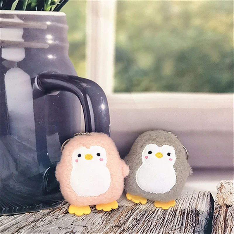 

Mini Plush Penguin Doll Pendant Soft Easy Hanging Cute Penguin Plush Keychain Bag Accessories Gifts