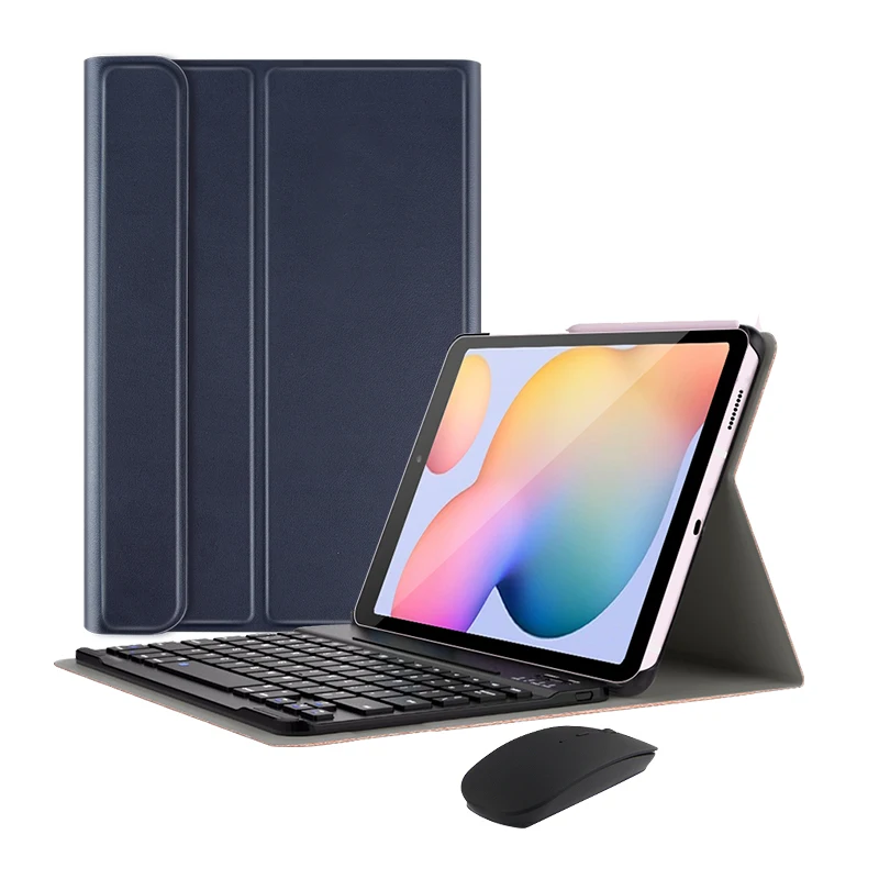 For Samsung Galaxy Tab S6 Lite 10.4 Keyboard Mouse Case Sm P610 P615
