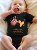 HAKUNA MATATA Cartoon The Lion King Printed Baby Clothes Onesies Funny Infant Bodysuit Short Sleeve Jumpsuit Outfits 2