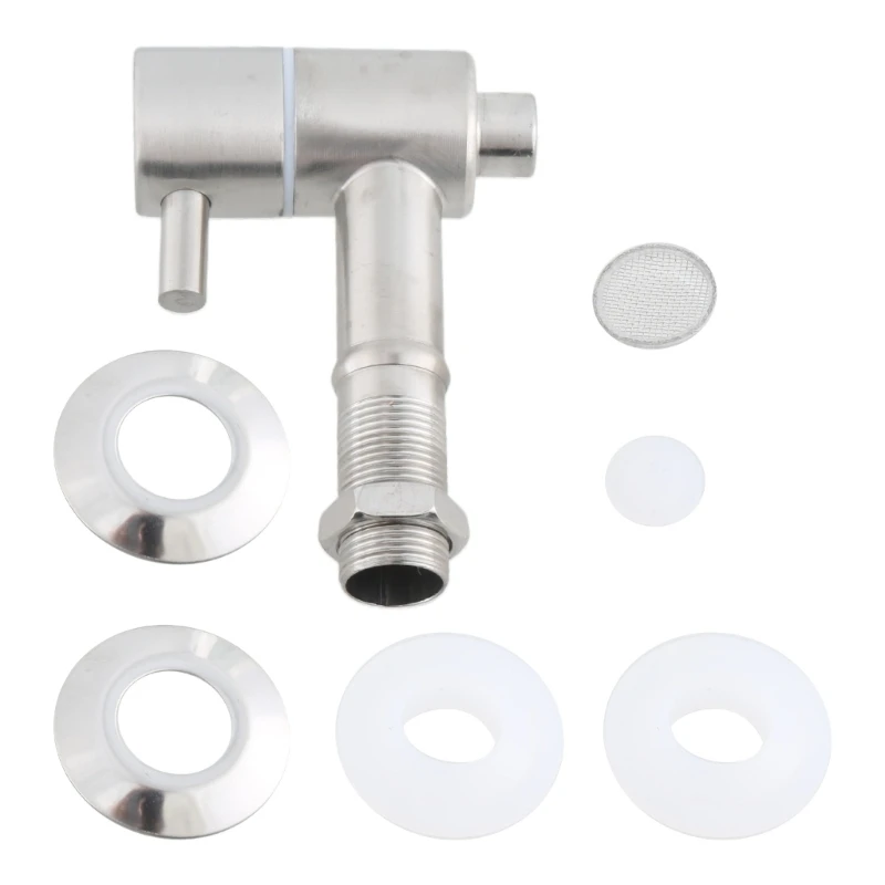 Beverage Dispenser Faucet Stainless Steel Spigot Valve-Replacement Tap for Glass Jar Wine Beer Barrel Drink Dispenser beverage faucet wine bottle faucet bathroom faucet water tap faucet