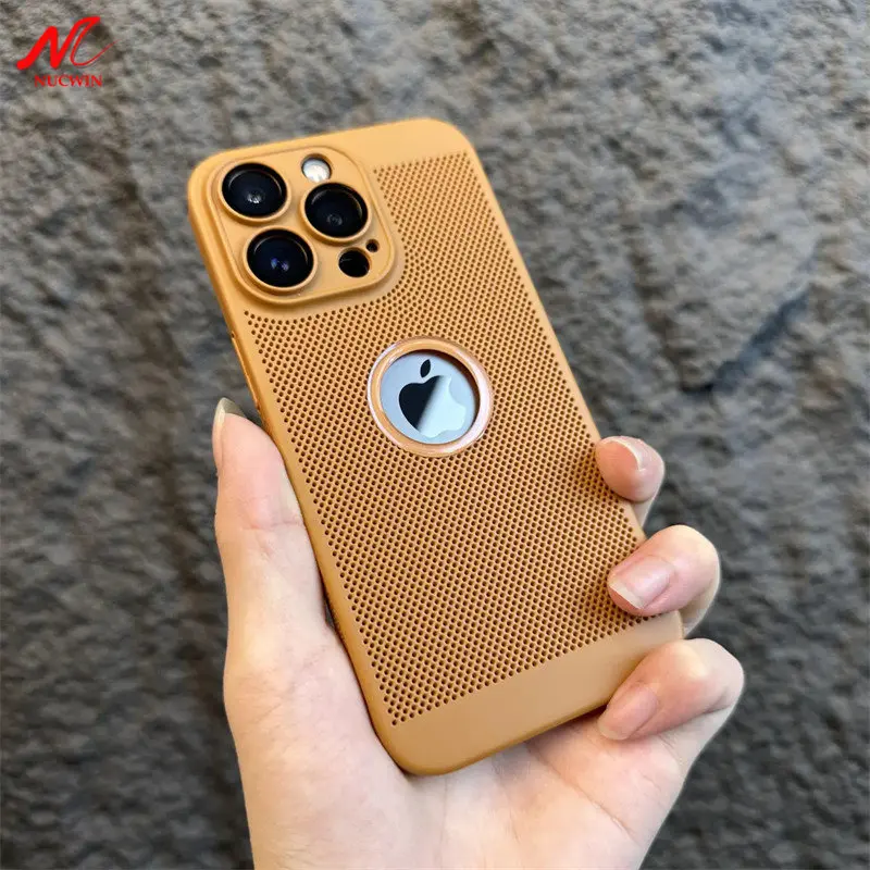 Luxury Slim Heat Radiation Case for iPhone Xr Xs Max 7 8 Logo Hole ...