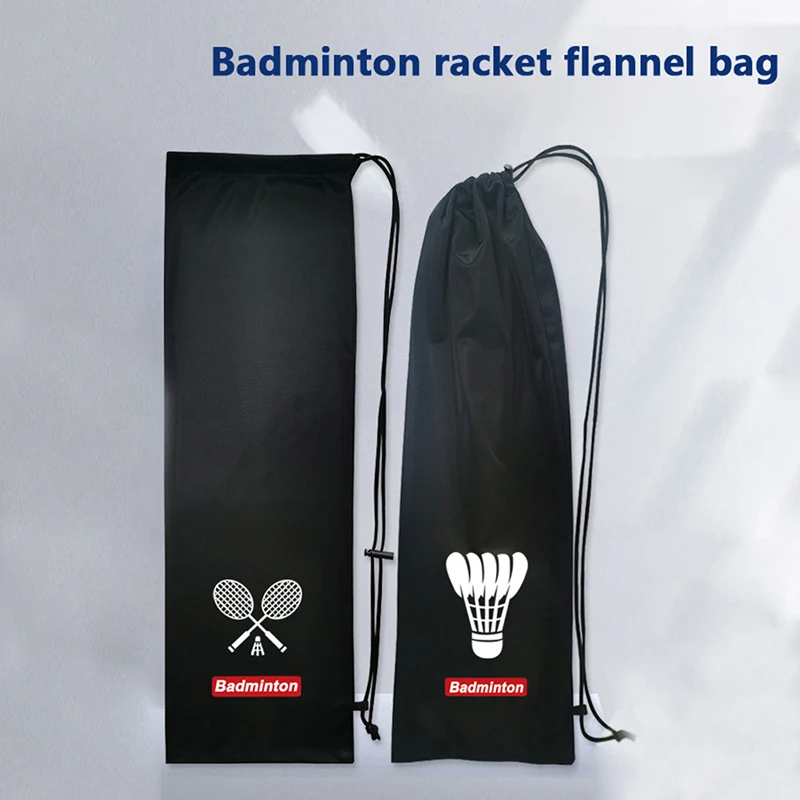 Description Picture 4 of itemBadminton Racquet Case Drawstring Pouch Padded Racquet Bag for Daily Carry〔YY26〕