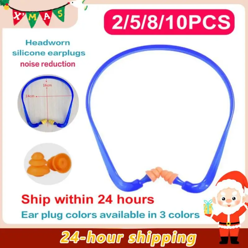 

Christmas Tree Head-mounted Earplugs Anti-snoring Noise Reduction Earplugs Anti-noise Swimming Industrial Factory Earplugs