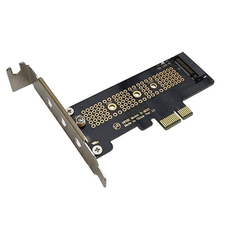 

2X Nvme Pcie M.2 NGFF SSD To Pcie X1 Adapter Card Pcie X1 To M.2 Card Support 2230 2242 2260 2280 Size Nvme M.2 SSD