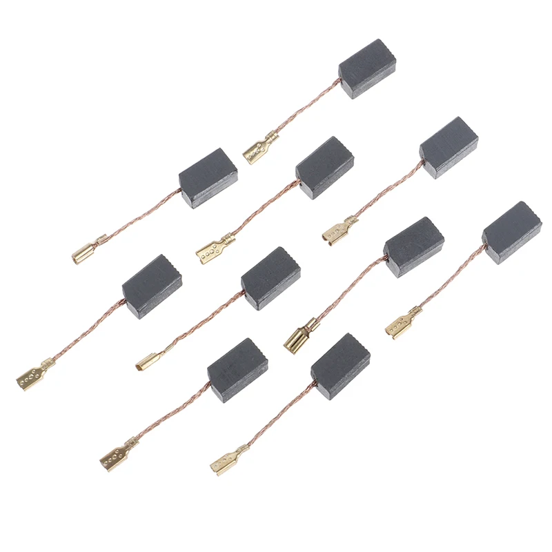 Graphite copper motor carbon brushes kit 10Pcs 6*8*14mm for 100mm angle grinder