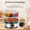 11L Large Capacity Electric Kitchen Food Egg Steamer, Automatic Thermal Smart Corn Bread Boiler, Breakfast Cooking Machine 푸드워머 3
