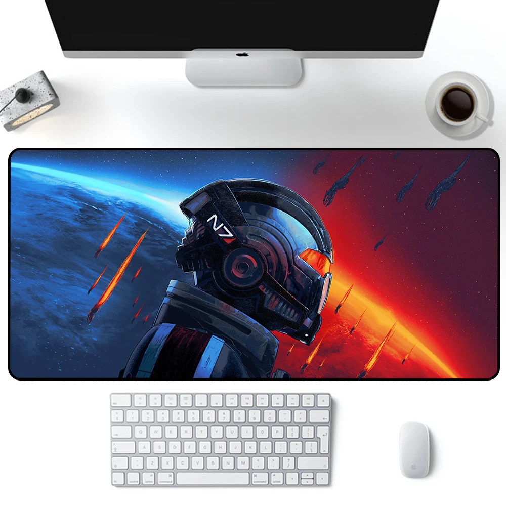 tapete do rato do escritório do computador xxl tapete do tapete do teclado almofada de mesa portátil mausepad