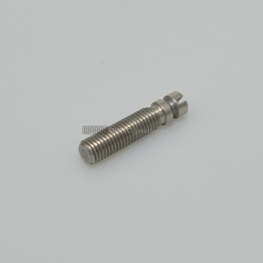 Guitar Bridge Saddle 2Pcs/Set Electric Guitar Bridge Studs Anchors Brass for Guitar Double Rocking Bridge Tremolo System