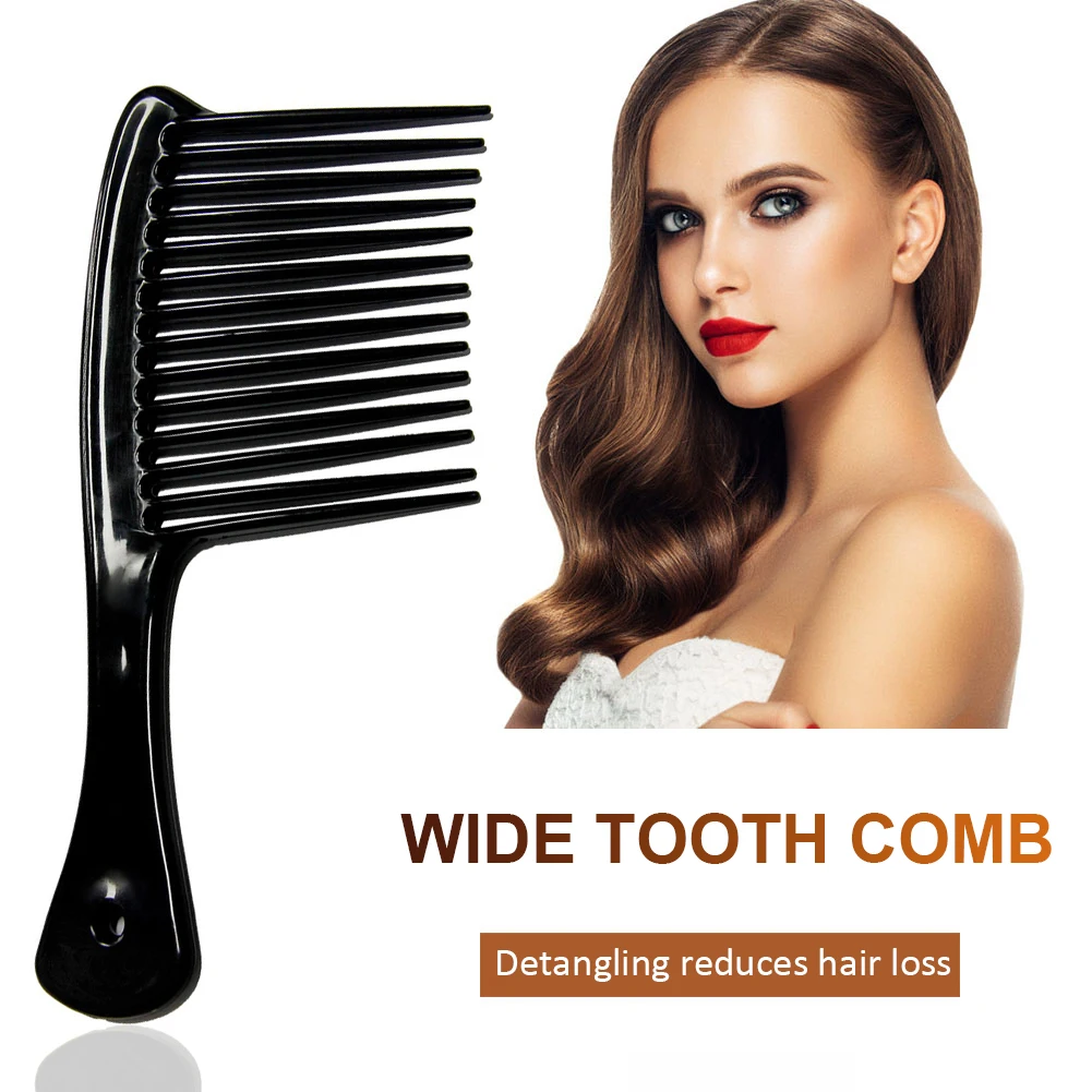 Anti-static Large Wide Tooth Comb Hairdressing Hairbrush Women Brush Beauty Tool