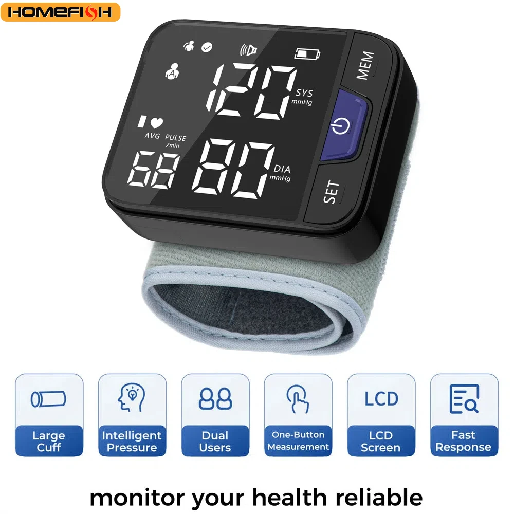Household Electronic Sphygmomanometer Simple Operation