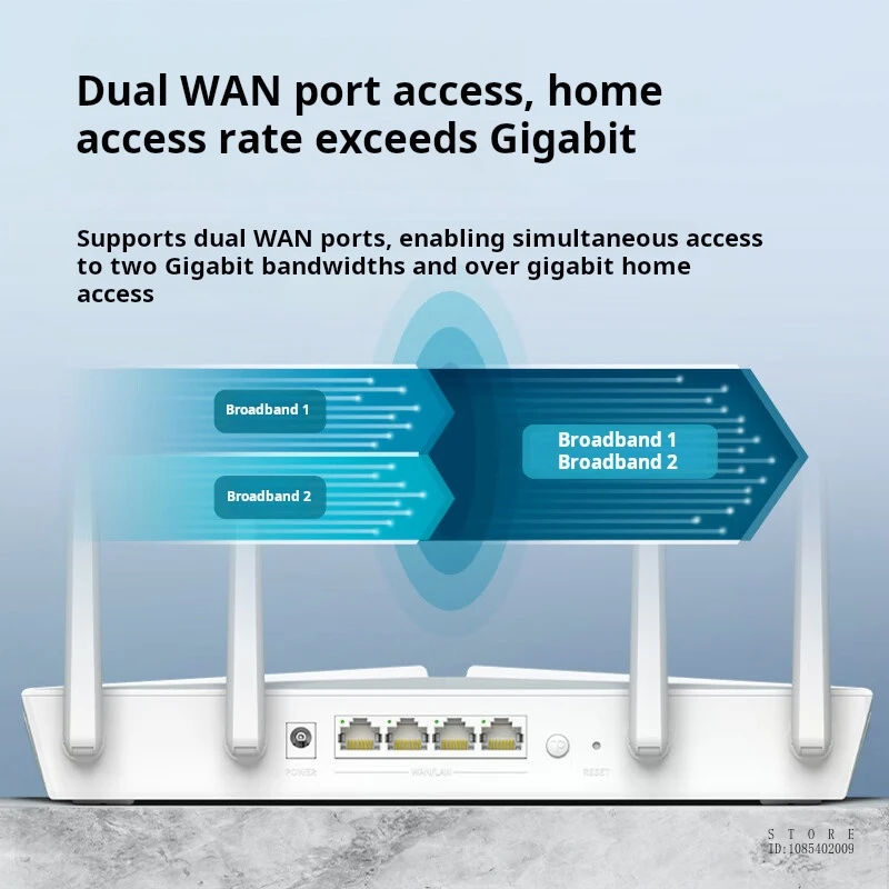 TP-LINK 듀얼 밴드 기가비트 와이파이 6 무선 라우터, AX3000, 4*10, 100, 1000Mbps 적응형 WAN/LAN 포트, 메쉬 네트워킹, TL-XDR3010
