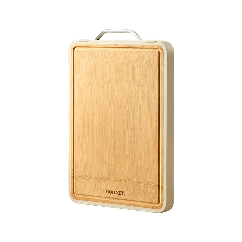 Double-Sided Meat Cutting Board Large Size Kitchen Chopping Block Cutting Board Stainless Steel Rectangular For Raw Meat