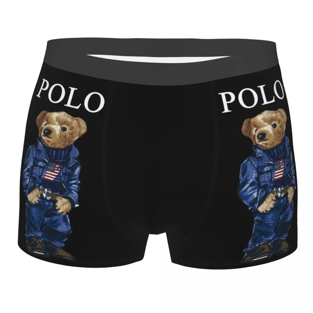 Teddy Bear Men's Boxer Briefs special Highly Breathable Underpants Top Quality 3D Print Shorts Gift Idea pngtree farming tractor green men s boxer briefs special highly breathable underpants top quality 3d print shorts gift idea