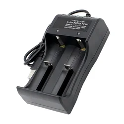 Dual Slot Lithium Battery Charger for Rechargeable Batteries (2 Slot)