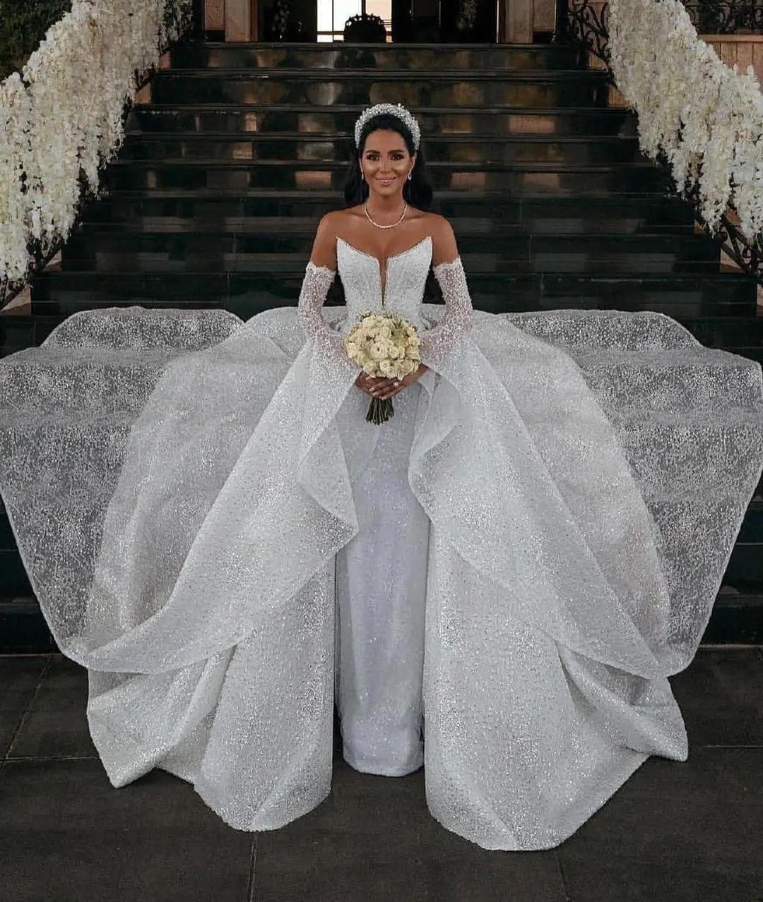 Celebrity Mermaid Wedding Dress