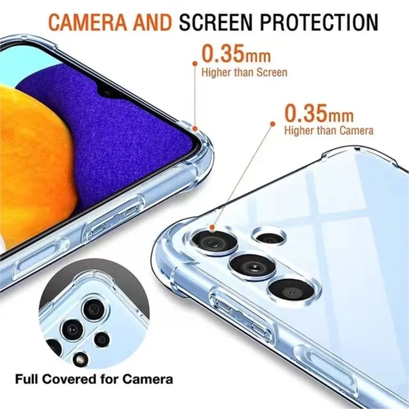 Durable Shockproof Clear Phone Case Cover