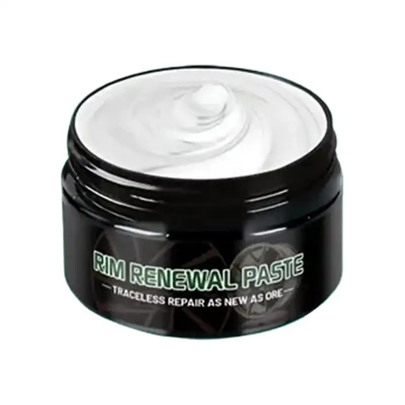 Rim Paste Repair 80g Portable Cleaning Wax Quick And Easy Repairing Wheel Guard Rim Wax For Automotive Tire Maintenance