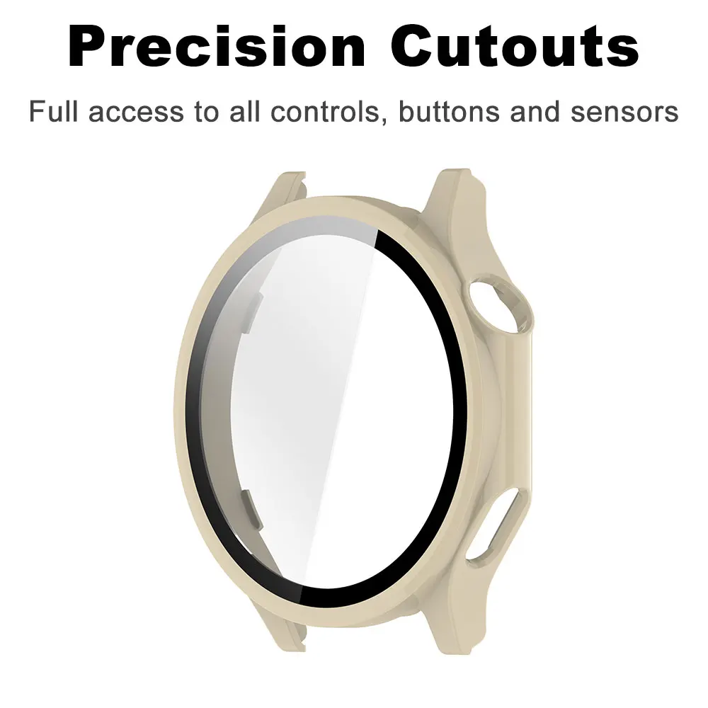 Premium Protective Bumper Case with Tempered Glass