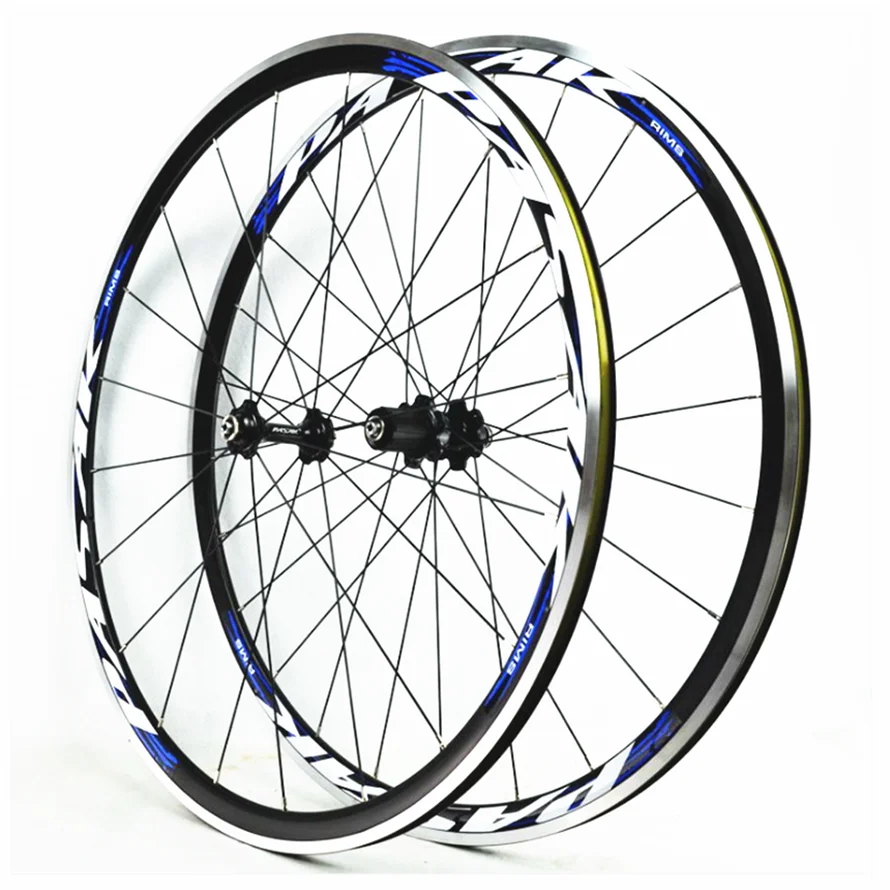 700C Wheelset Road Bike Sealed Bearings V Brake Wheels Aluminum Alloy Rim 11 Speed 30MM Rims 1650g Wheel Set bike wheelset PASAK
