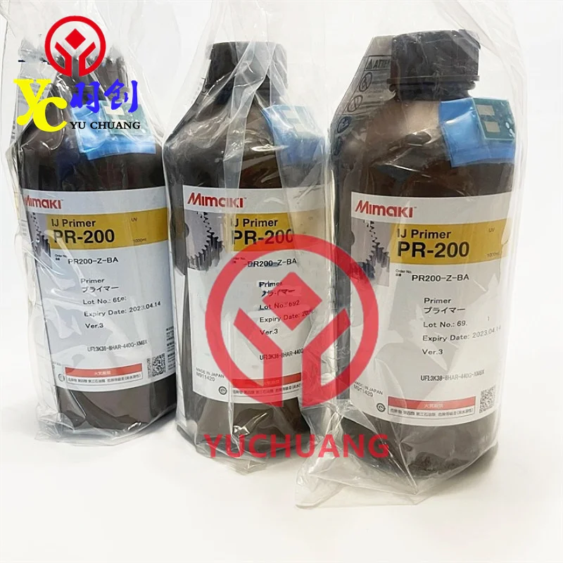 

New Date Original Mimaki PR200 / PR100 Ink LUS-120 JFX200 Ink With Chip Primer for Mimaki UJF3042/6042 Inkjet Printer