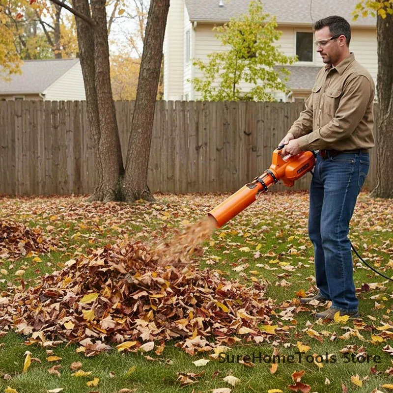 Airflow Amplifier For Leaf Blowers Gen 2, 2X Leaf Blower Air Booster, Universal Fit Compatible With LB615/765 And 2-4 Inches