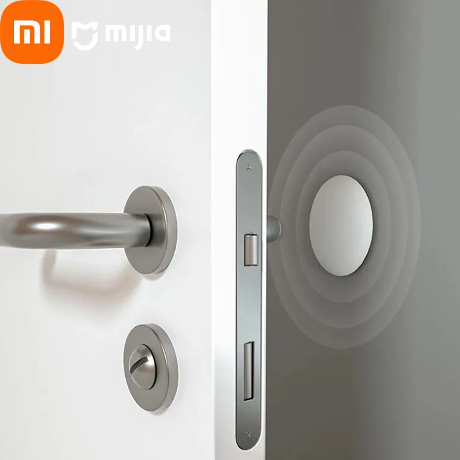 Xiaomi Mijia Door Stops Rubber Wall Protectors Guards Self Adhesive Door Handle Bumper Stoppers Protective Plug Non-slip Muffler