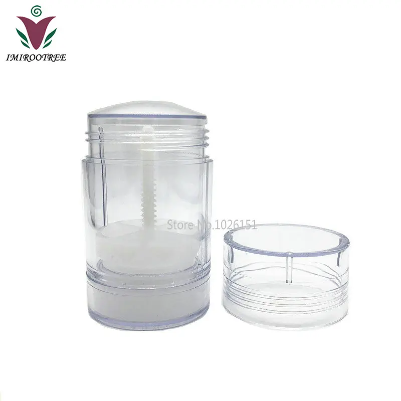 

10pcs 30g 30ml 1oz Clear Transparent Twist-up Deodorant Container Push-up Deodorant Tubes for Solid Perfume Deodorant Sticks