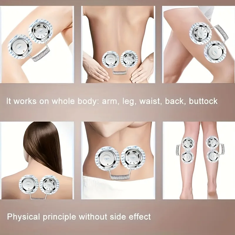 Portable Massage Machine for Daily Fitness-Ideal for Men and Women-Targets Body, Belly, Arms, and Legs