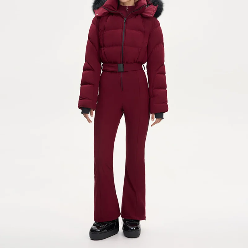 Women One Piece Ski Suit Image 8